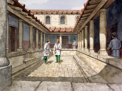 Forte Romano das Casas, século II, c1990-2010 de Philip Corke