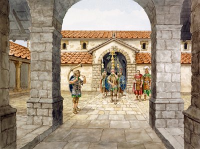 Forte Romano das Casas, século III, c1990-2010 de Philip Corke