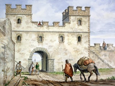 Forte Romano das Casas, século III, c1990-2010 de Philip Corke