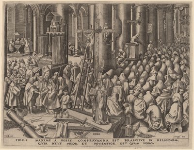 Fé de Philip Galle after Pieter Bruegel the Elder