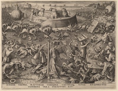 Fortitude de Philip Galle after Pieter Bruegel the Elder