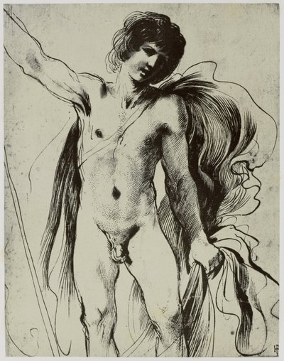 Guercino, um jovem de Philip Henry Delamotte