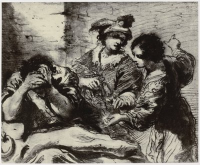Guercino, O Prisioneiro de Philip Henry Delamotte
