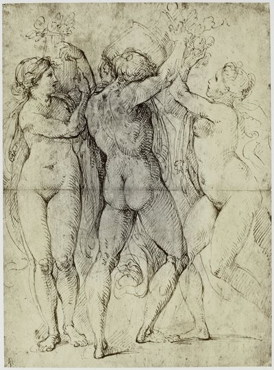 Rafael, Esboço para uma Pintura de Philip Henry Delamotte