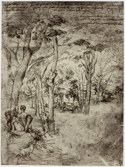 Titiaan, design para uma foto de Philip Henry Delamotte