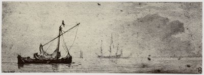 Van der Velde, A Batelão de Philip Henry Delamotte