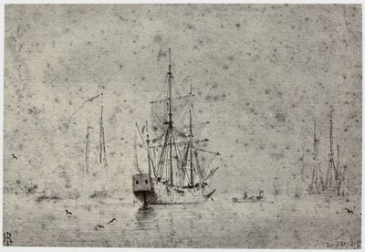Willem van der Velde, Transporte de Philip Henry Delamotte