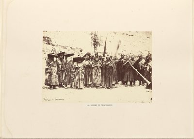 Monges em procissão de Philip Henry Egerton