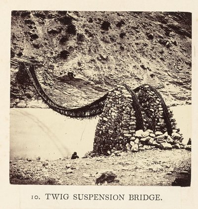 Ponte suspensa Twig de Philip Henry Egerton