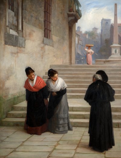 Sua reverência, 1876 de Philip Hermogenes Calderon