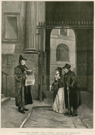 Reduziu três por cento, banco da Inglaterra de Philip Hermogenes Calderon