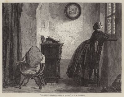 Câmara de Ladye, Torre de Londres de Philip Hermogenes Calderon