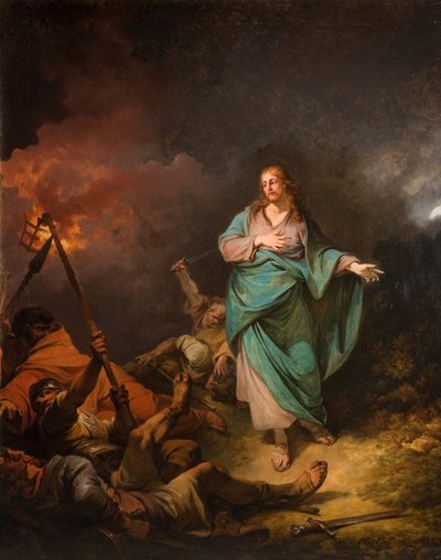 A traição de Cristo, 1798. de Philip James de Loutherbourg