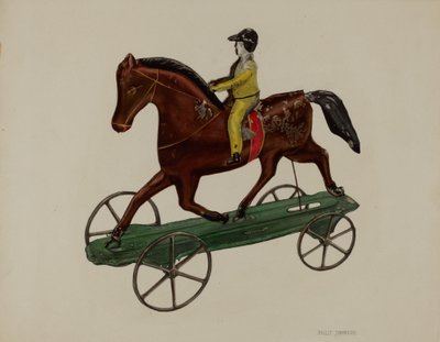 Cavalo e cavaleiro de Philip Johnson