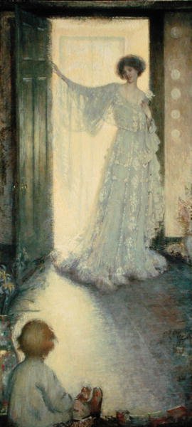Mãe e Filho (óleo sobre tela) de Philip Leslie Hale