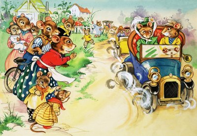 O rato da cidade e o rato do campo de Philip Mendoza