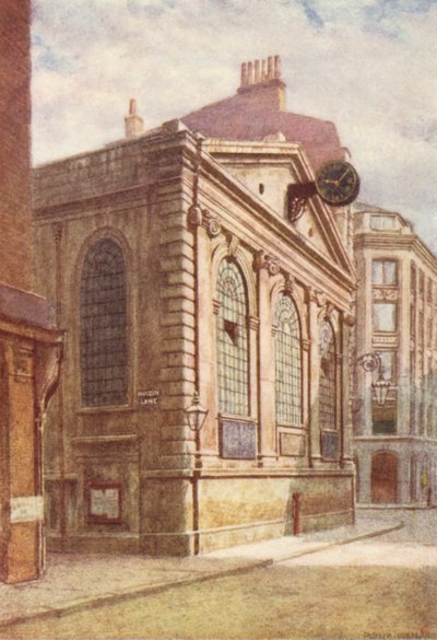 Igreja de São Miguel, Wood Street, 1896 de Philip Norman