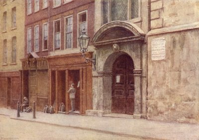 Entrada, de, st, georges, igreja, Botolph, pista, 1904 de Philip Norman