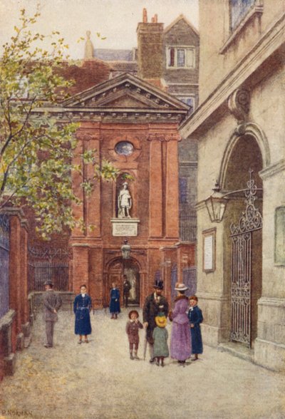 Entradas do Hospital de Cristo e da Igreja de Cristo, 1895 de Philip Norman
