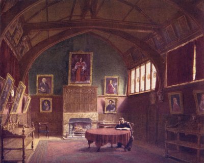 Salão de Barnards Inn, Holborn, 1886 de Philip Norman