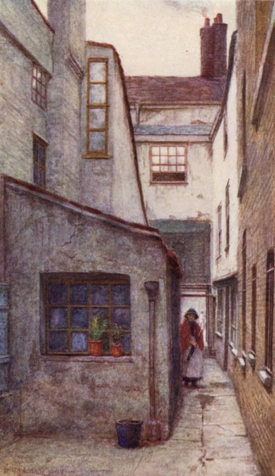 Passagem do lado norte de Holborn, 1897 de Philip Norman