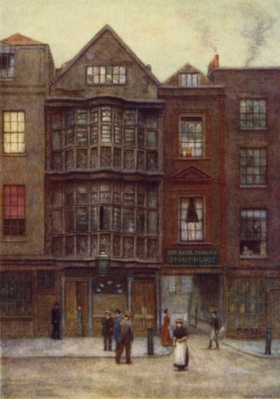 Casa de Sir Paul Pindars, Bishopsgate Street, 1877 de Philip Norman