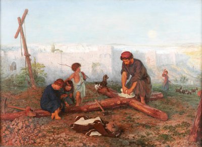 Onde eles o crucificaram, 1862 de Philip Richard Morris