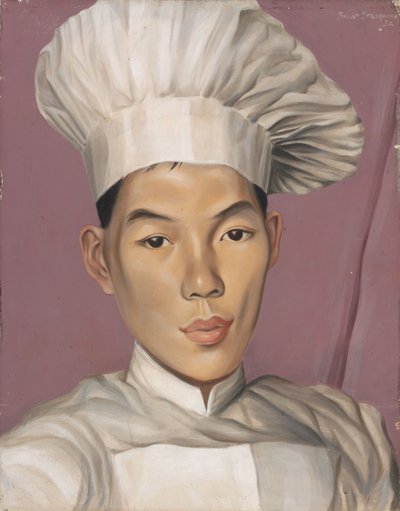 O Chef Chinês (Retrato de Hing) de Philip Steegman