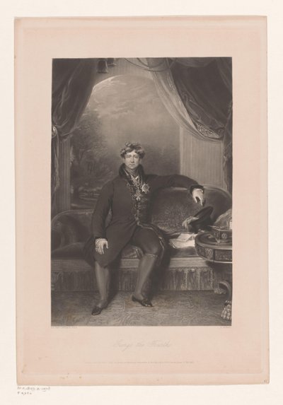 Retrato de Jorge IV, Rei de Inglaterra
Retrato de George IV do Reino Unido
George the Fourth (título sobre o objecto) de Philip Thomas