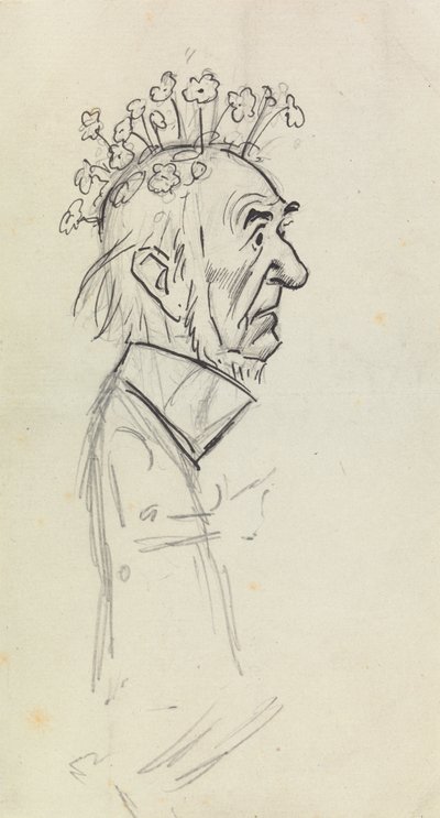 Retrato caricatural de Gladstone de Philip William May