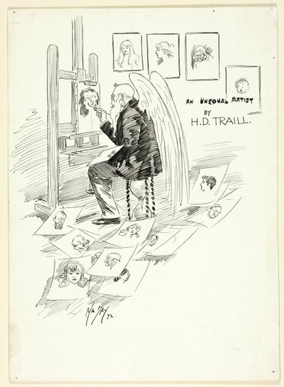 Estudo para capa de Philip William May