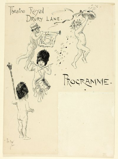Programa Teatro Royal Drury Lane de Philip William May