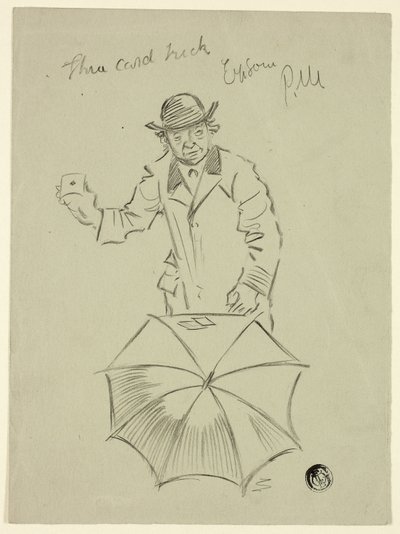 Truque das três cartas, Epsom de Philip William May