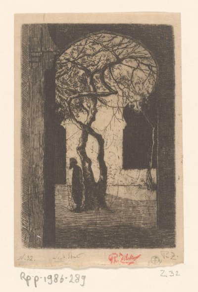 Vista perto da mesquita Djamaa el Kebir, em Argel
Djemaä el Kebir (título original) de Philip Zilcken (signed by artist)