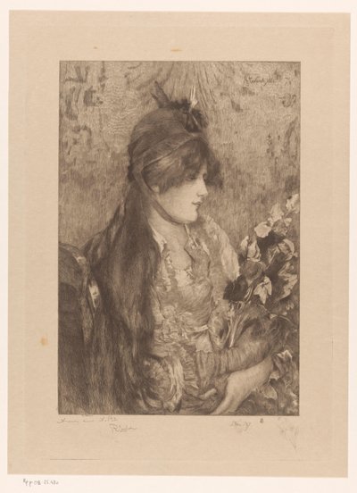 Mulher com ramalhete de flores
La Bête à Bon Dieu de Philip Zilcken (signed by artist)