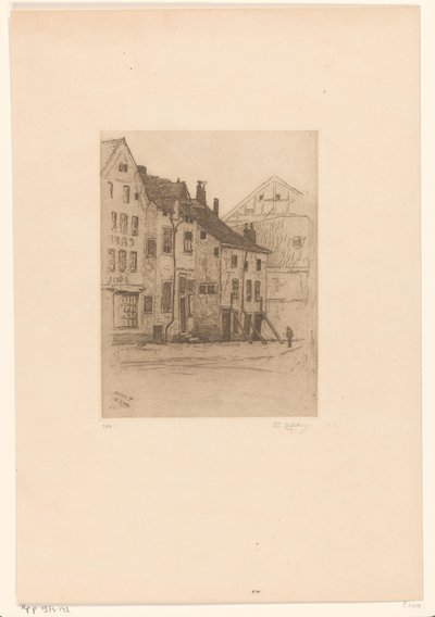 Casas antigas na Place Verte, em Verviers
Vieilles maisons, Place Verte (Verviers) (título original) de Philip Zilcken