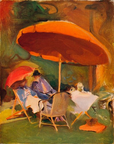 Esboço do óleo, c1927 de Philip de László