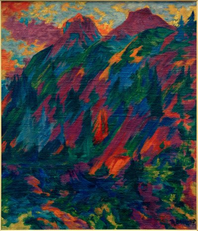 Noite nas montanhas de Philipp Bauknecht