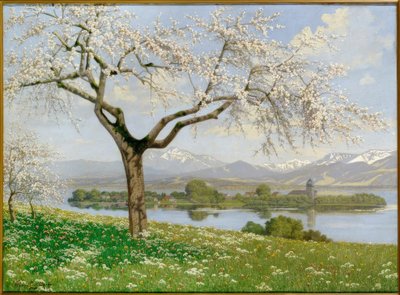 Paisagem de primavera da Baviera de Philipp Graf