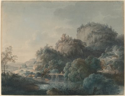 As ruínas do Mosteiro de Oybin nas Montanhas Zittau de Philipp Veith