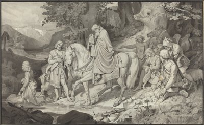 O Conde de Habsburgo de Philipp von Foltz