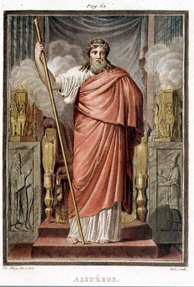 Ahasuerus, traje para 