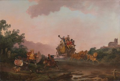 Reveladores num Treinador de Philippe Jacques de Loutherbourg