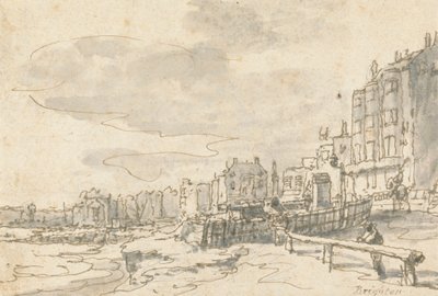 A Frente em Brighton de Philippe Jacques de Loutherbourg