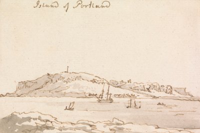 Die Insel Portland von Philippe-Jacques de Loutherbourg