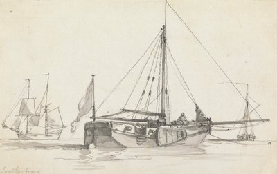 Três Navios de Philippe Jacques de Loutherbourg