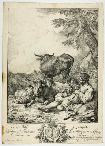 Camponês tranquilo de Philippe Jacques de Loutherbourg II