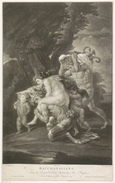 Bacchanten de Philippe Joseph Tassaert