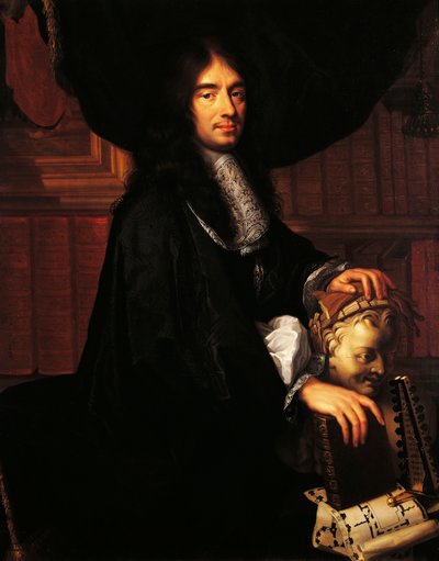 Retrato de Charles Perrault (Paris de Philippe Lallemand