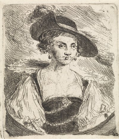Retrato de Helena Fourment de Philippe Lambert Joseph Spruyt